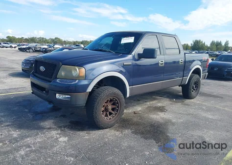 2005 Ford F-150 Fx4/Lariat/Xlt из США, поврежденный, VIN 1FTPW14525KE59213